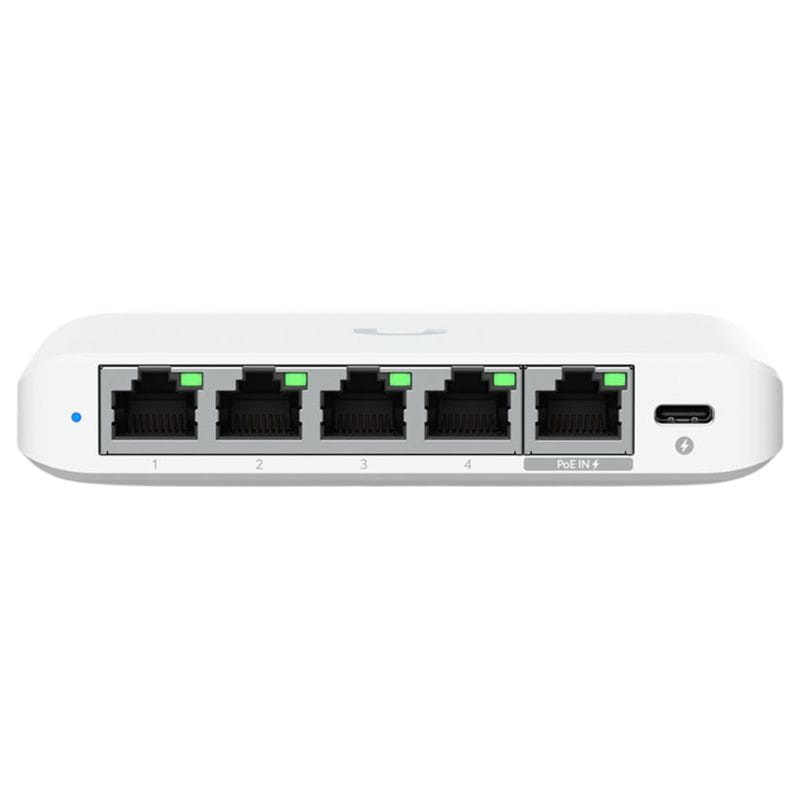 Ubiquiti UniFi Flex Mini 5 Puertos PoE+ - Switch gestionado, imagen frontal