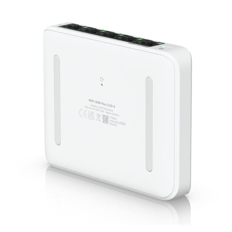 Ubiquiti UniFi Flex Mini 5 Puertos PoE+ - Switch gestionado, imagen trasera