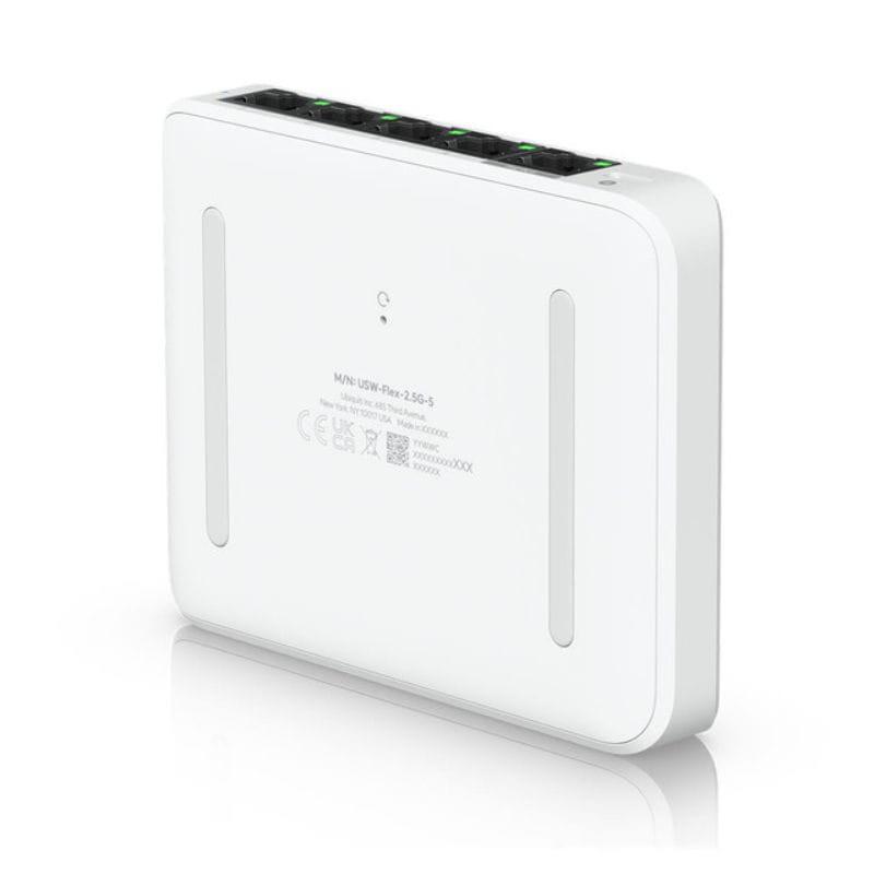 Ubiquiti UniFi Flex Mini 5 Puertos PoE+ - Switch gestionado, imagen trasera
