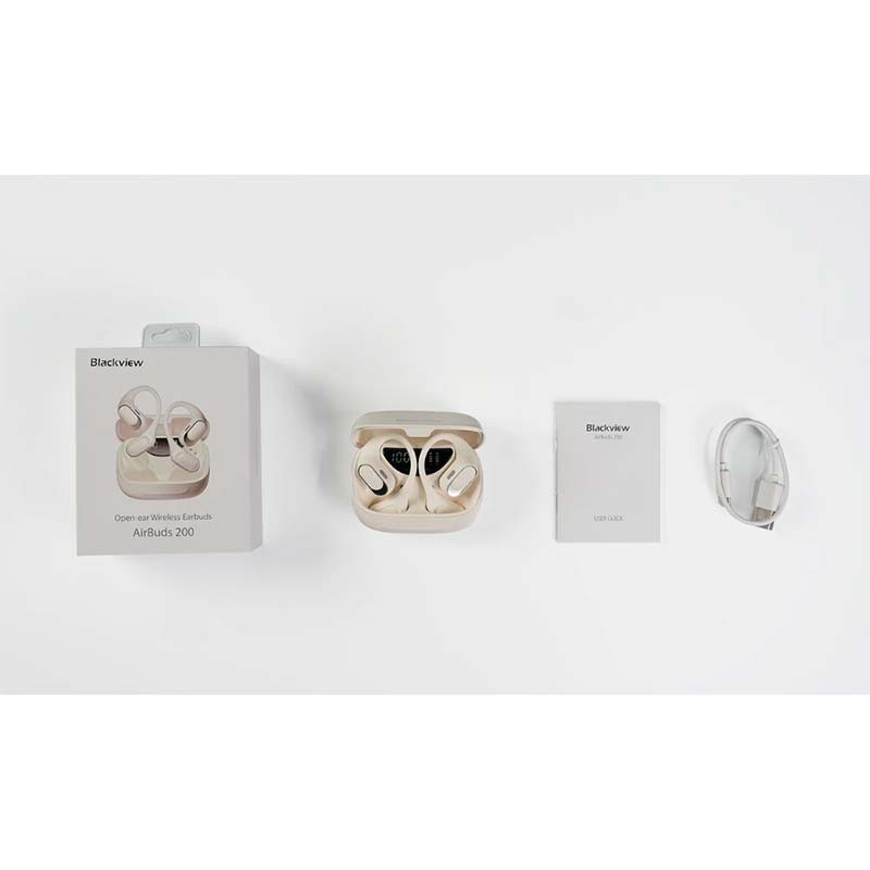 Blackview Airbuds 200 IP68 Preto - conteúdo da embalagem