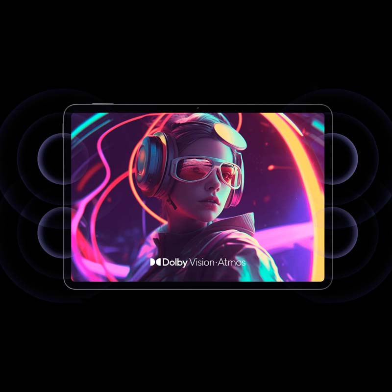 Xiaomi Pad 7 Pro 8GB/256GB Gris - cuatro altavoces