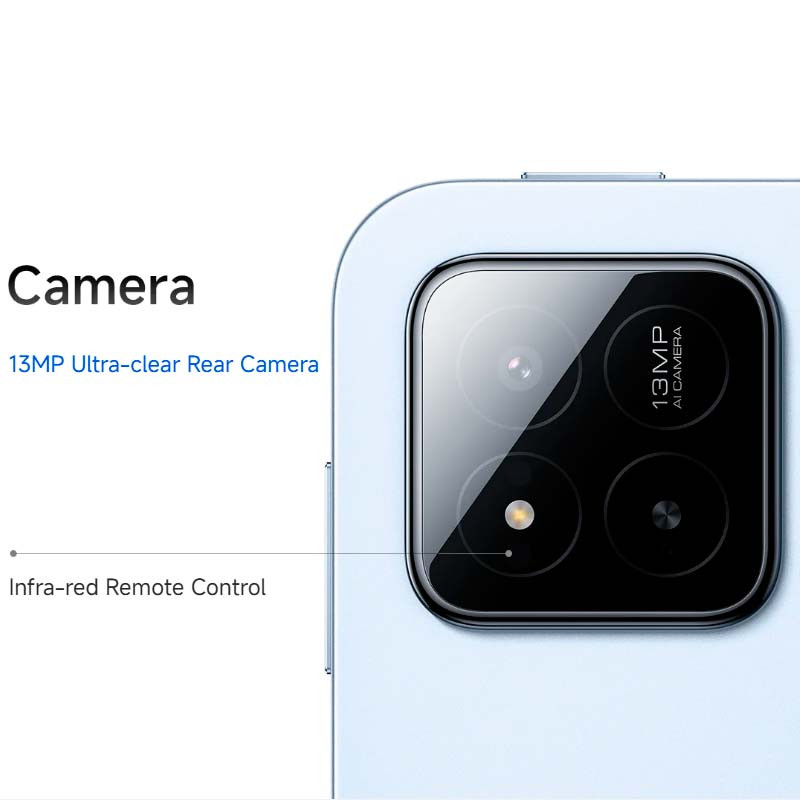 Triple cámara de Xiaomi Pad 7 11'' Wi-Fi 6E 8GB/128GB Gris