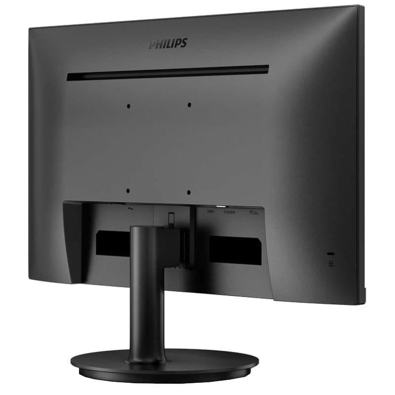 Philips V Line 241V8LAB/00 23.8 FullHD VA 100 Hz Preto - Monitor PC Vista traseira lado direito