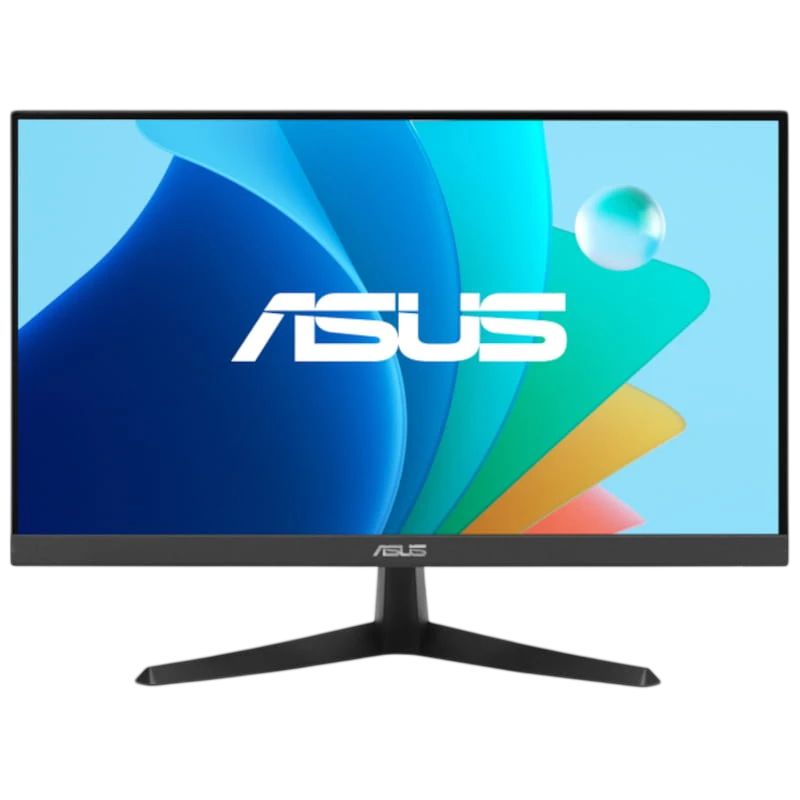 ASUS VY229HF 21.4 FullHD IPS 100 Hz Preto - Monitor PC com vista frontal