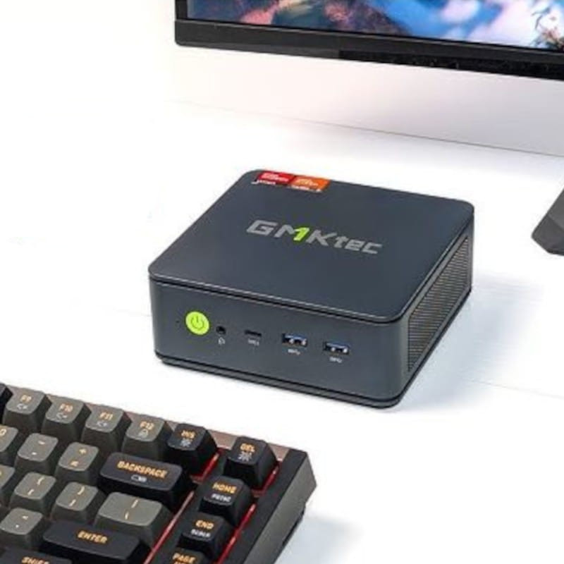 GMKtec NucBox K6 Ryzen 7 7840HS/64GB/2TB Grey - Mini PC image réelle