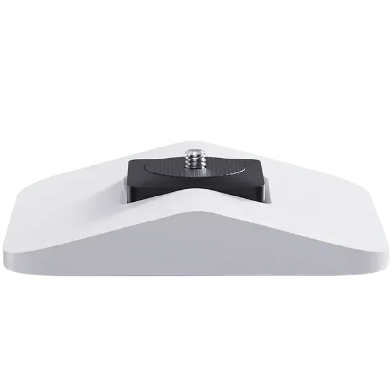 Wanbo WBBA03 Support de table pour projecteurs grand, base blanche stable avec vis 1/4 métallique, plateforme antidérapante pour fixation sûre et alignement