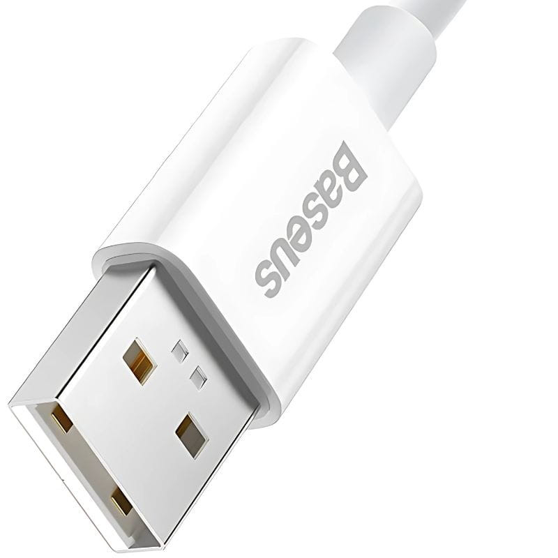 Baseus Superior Series Blanco - Câble USB-A vers Type C image de l'USB vers