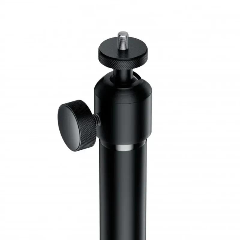 Wanbo PWE104 support de bureau: bras métallique noir, rotule réglable avec molette, vis 1/4 pour projecteur, finition robuste et stable