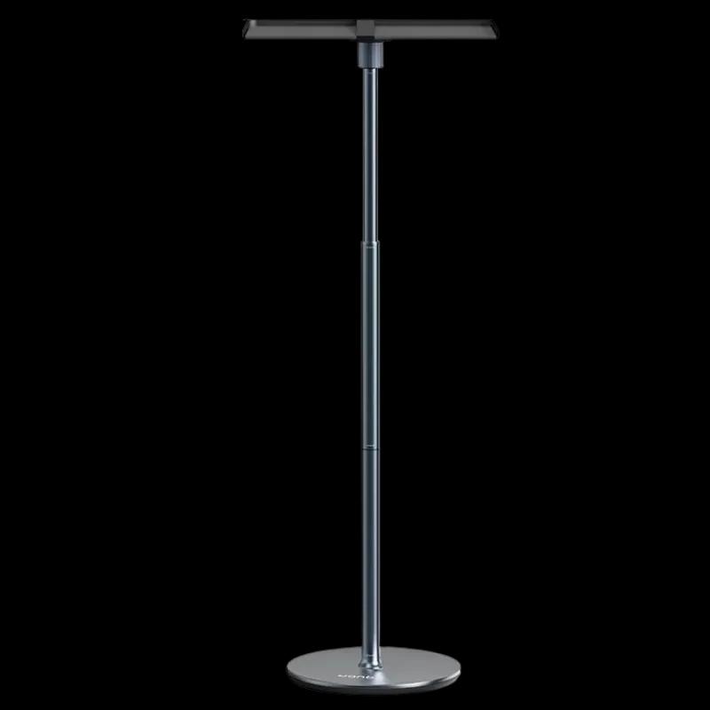 Wanbo Floor Stand Pro - Base estable para Proyectores con soporte de bandeja ajustable, altura regulable y base redonda antideslizante en acabado metálico