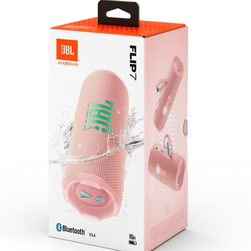 JBL Flip 7 - Rose  image de l'emballage