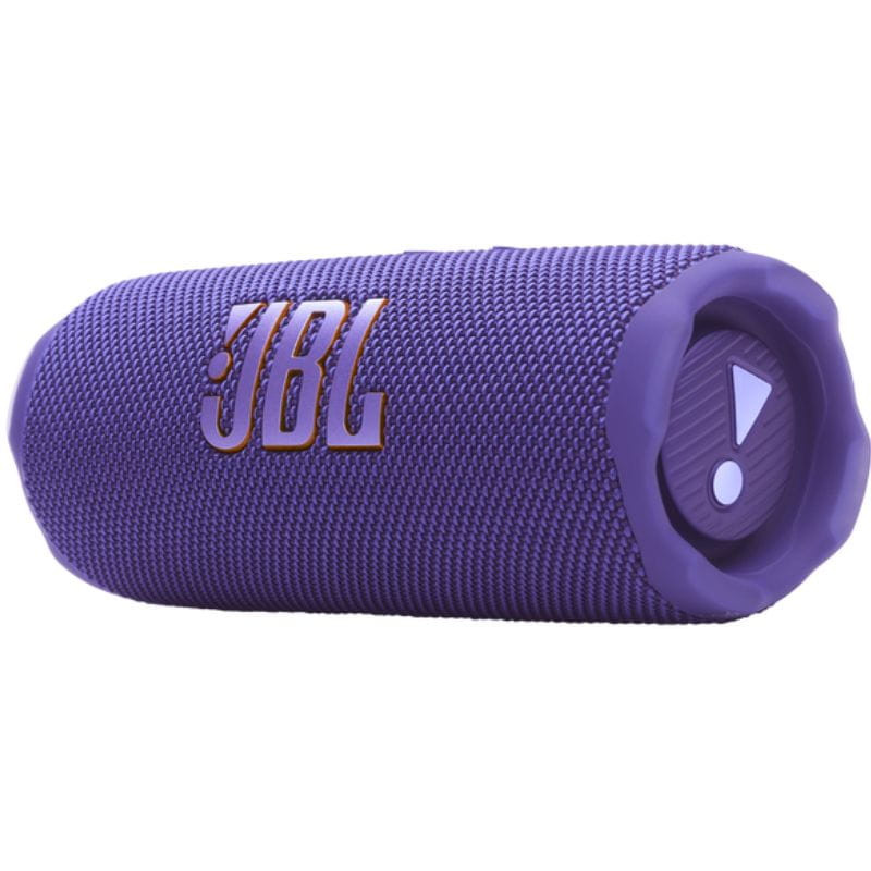 JBL Flip 7 Púrpura imagen lateral tumbado
