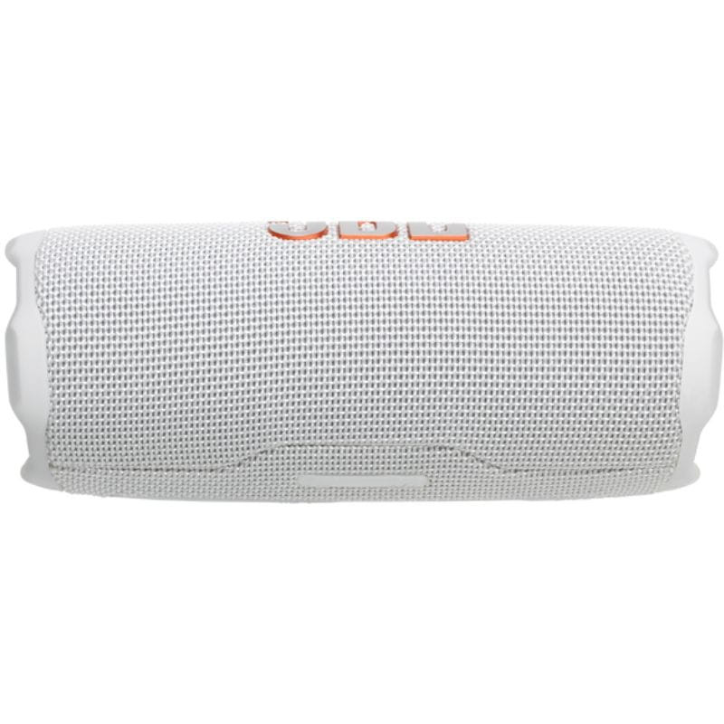 JBL Flip 7 Blanco imagen trasera tumbado