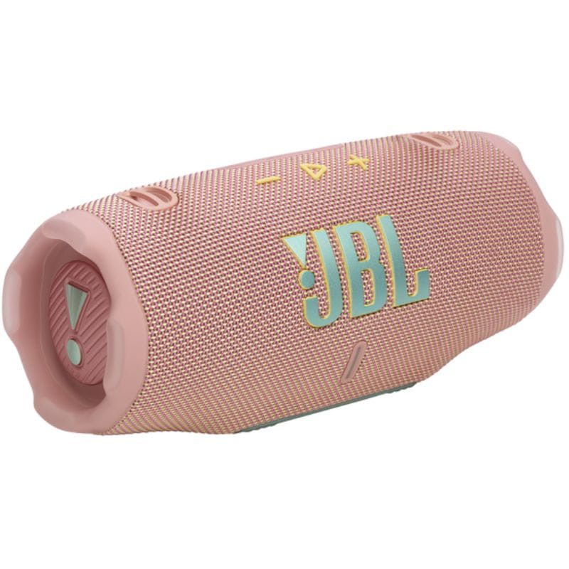 JBL Charge 6 Rosa imagen lateral izquierda