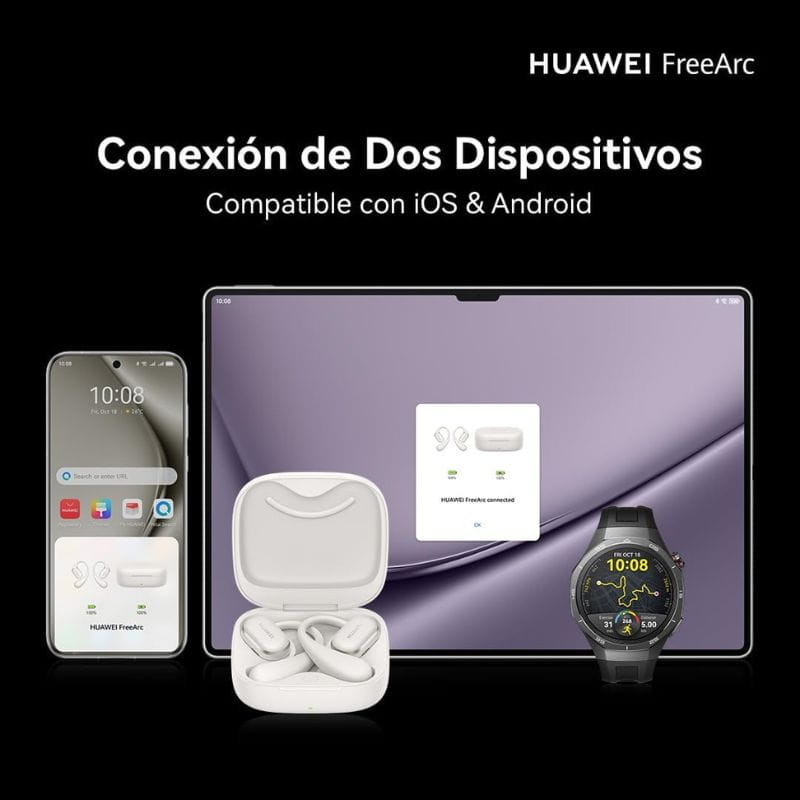 Huawei FreeArc Gris conexión dual