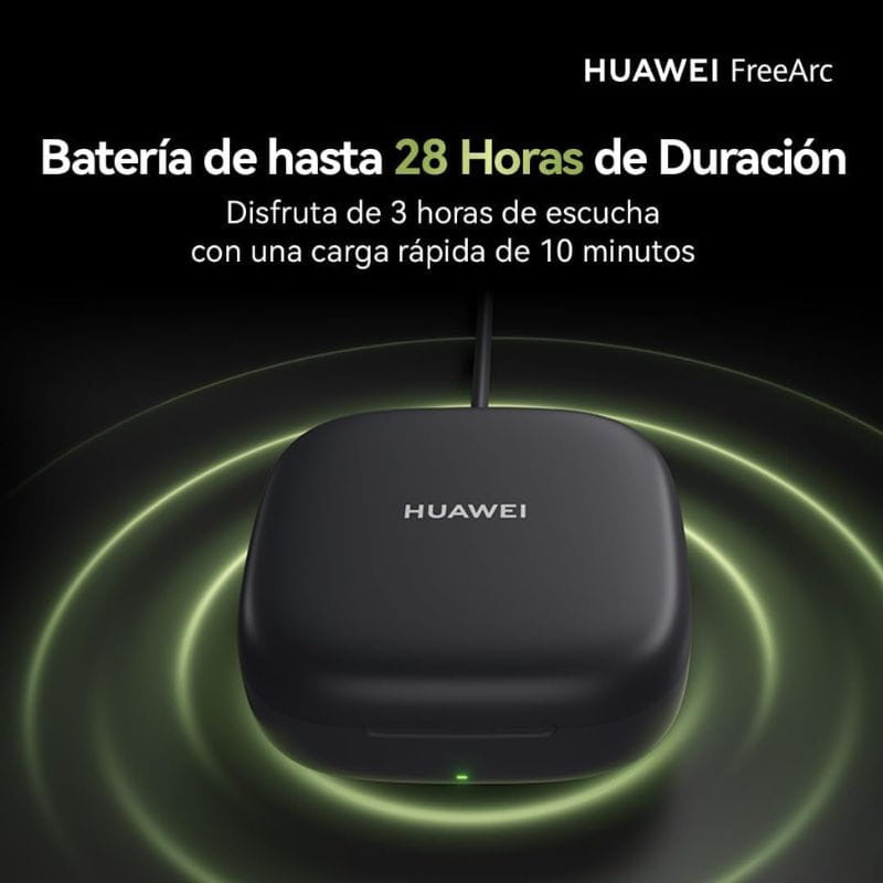 Huawei FreeArc Verde hasta 28 horas de autonomía