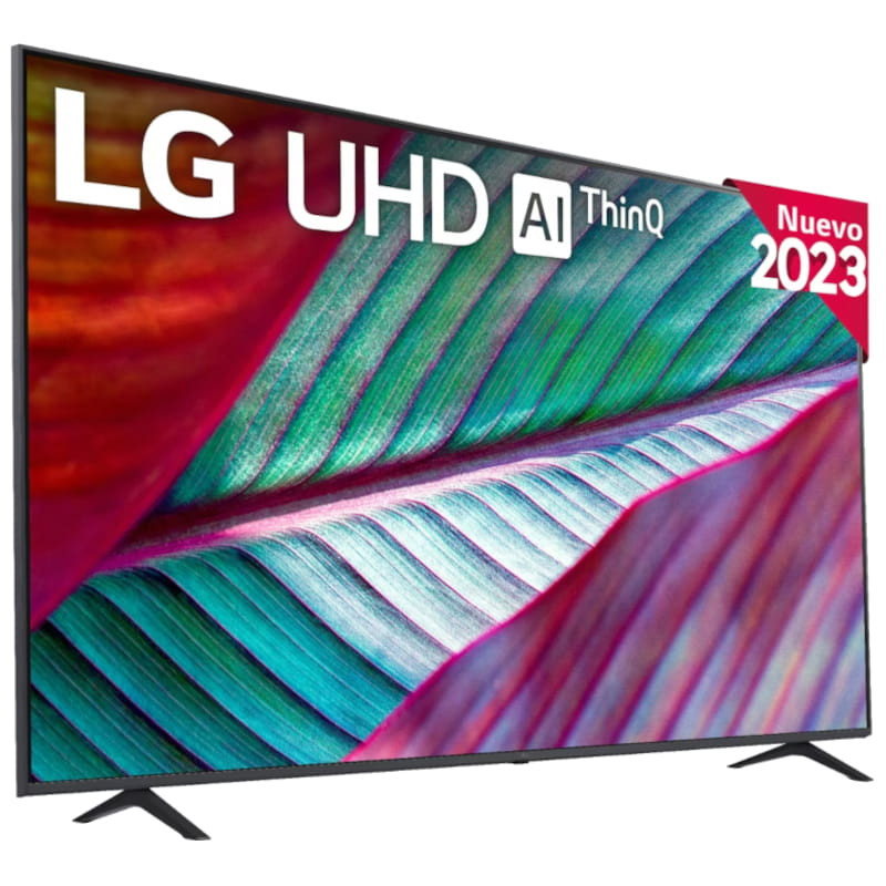 LG 75UR75006LK 75 4K Ultra HD Smart TV Wifi Vista frontal lado derecho