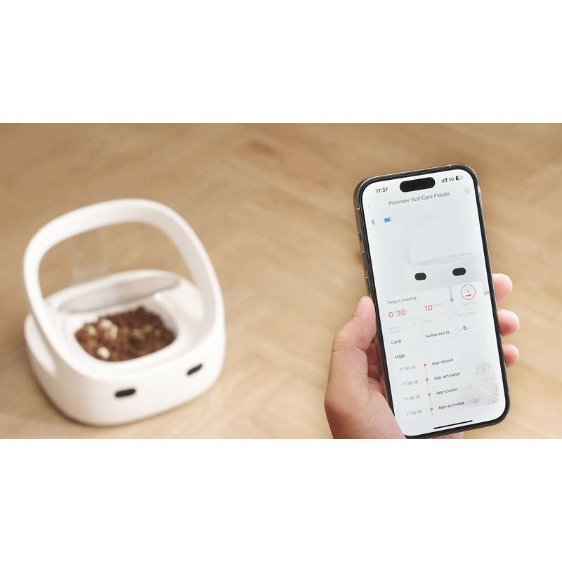 APP de Petoneer NutriCare Feeder