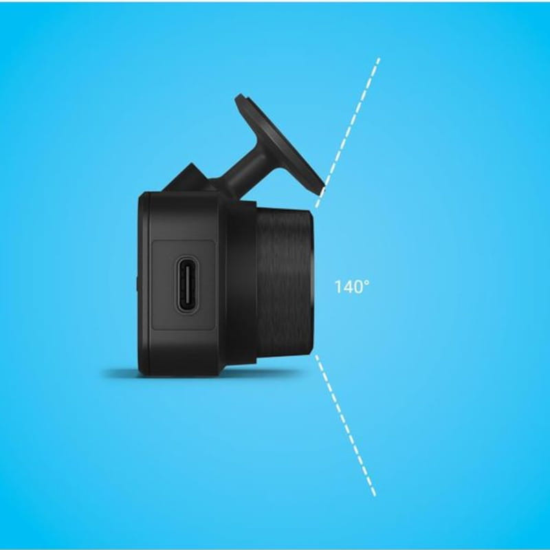 Ángulo de 140º de Garmin Dash Cam Mini 3