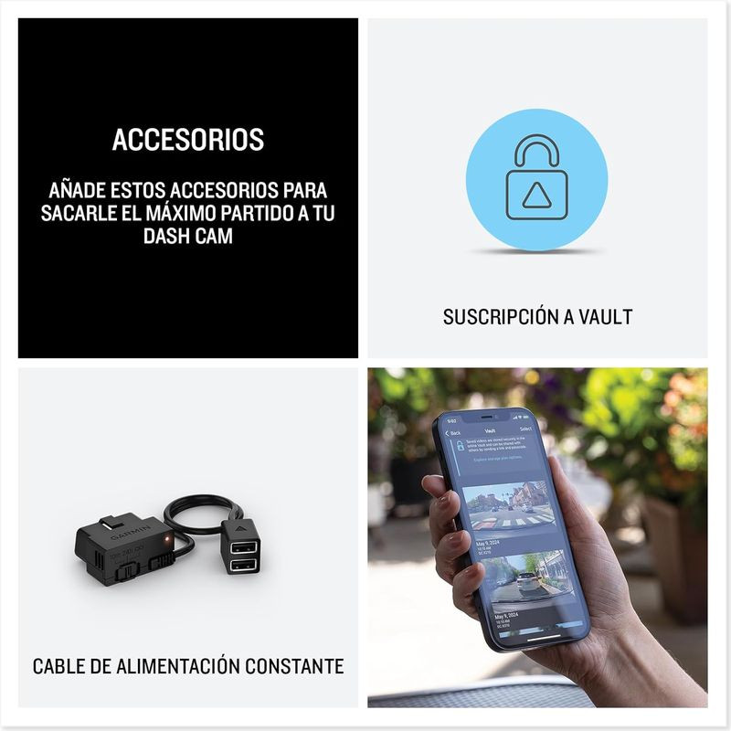 Accesorios de Garmin Dash Cam X110