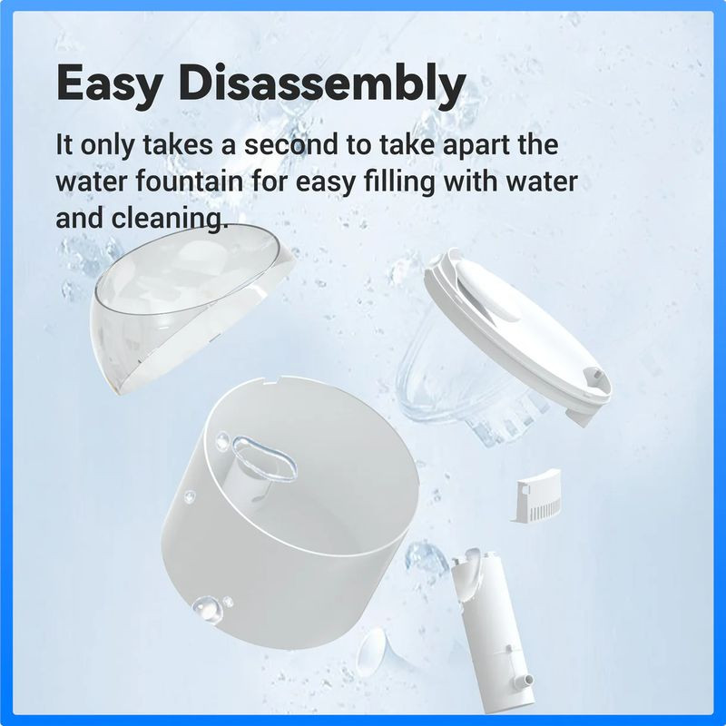 Fácile à monter de CATLINK AI Fountain Pure 2 UV