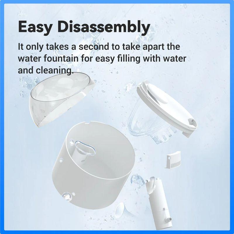 Fácile à monter de CATLINK AI Fountain Pure 2 UV