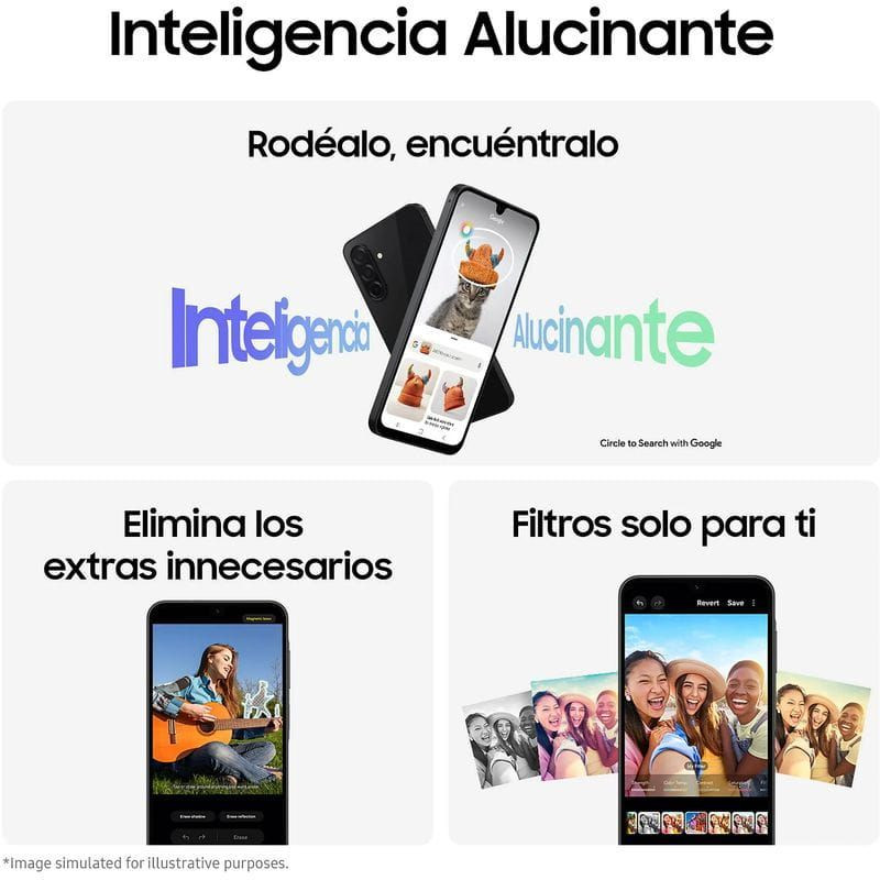 IA de Samsung Galaxy A26 5G 6Go/128Go Blanc