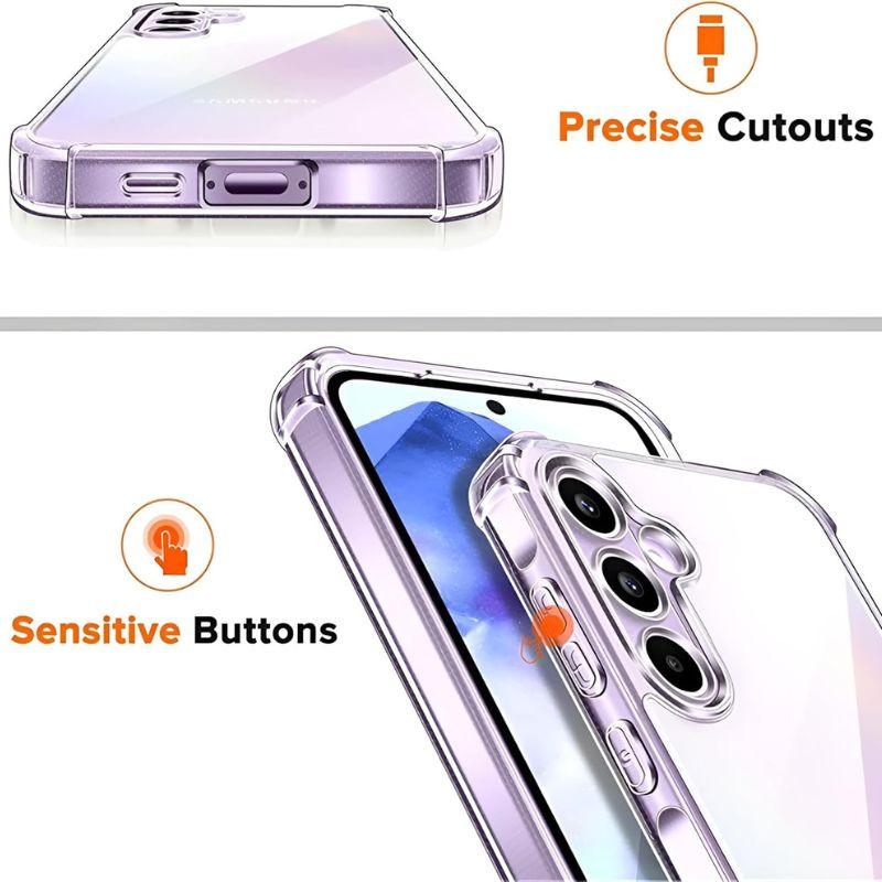 Coque antichoc Premium pour Samsung Galaxy A36 5G découpe précise