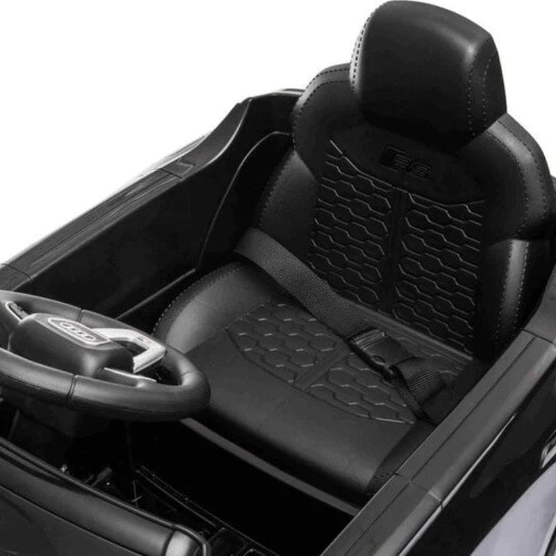  Audi RS Q8 12V Branco - Carro elétrico para crianças, detalhe do assento