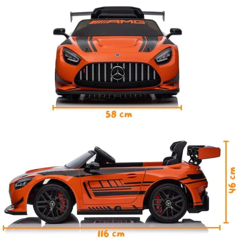 Mercedes AMG GT3 Coche eléctrico para niños dimensiones