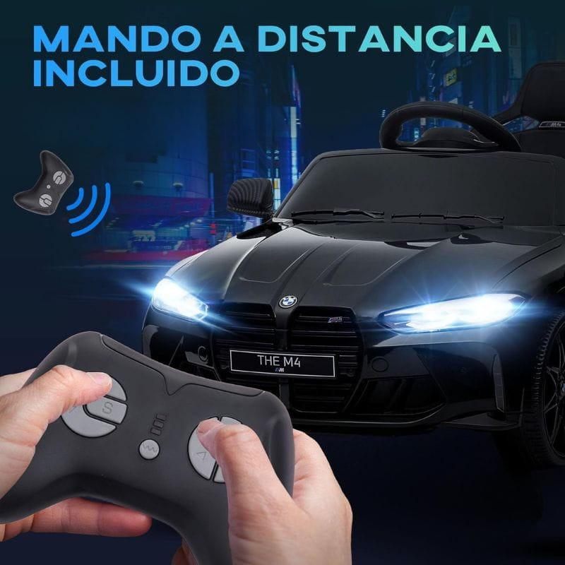 M4 12V Preto - Carro elétrico para crianças, condução agradável