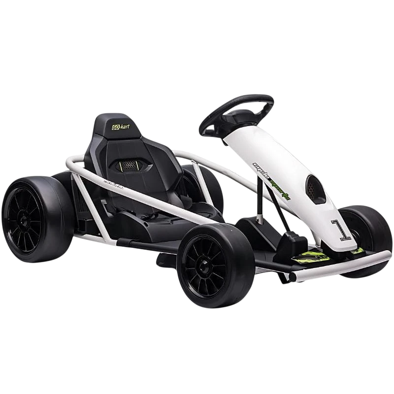 Kart 24V Blanco - Coche eléctrico para niños