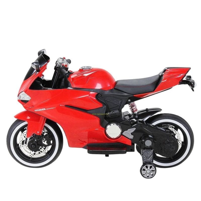 Motorbike 12V Vermelha - Moto elétrica para crianças imagem de perfil