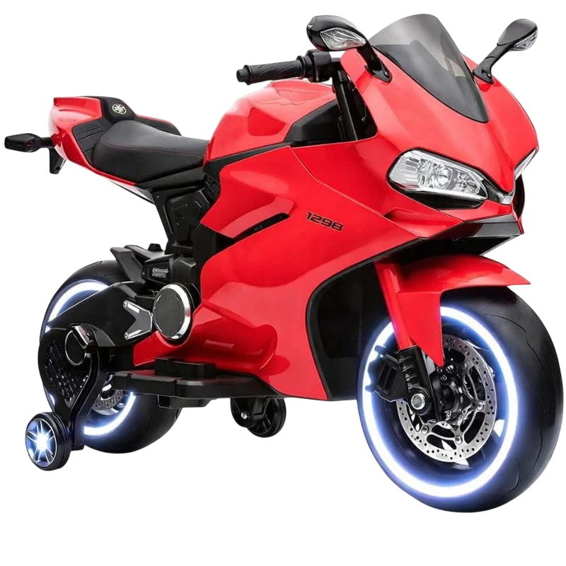 Motorbike 12V Roja - Moto eléctrica para niños