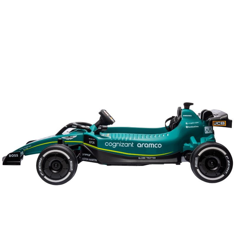 Coche F1 24V Verde Racing Green - Coche eléctrico para niños imagen de perfil