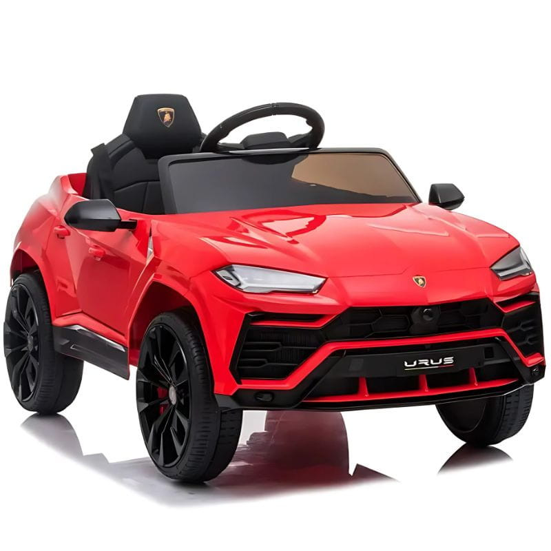 Lamborghini Urus 12V Rojo - Coche eléctrico para niños imagen lateral