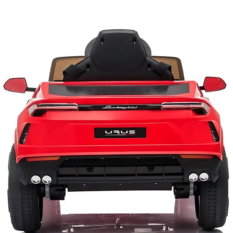 Lamborghini Urus 12V Rojo - Coche eléctrico para niños imagen trasera
