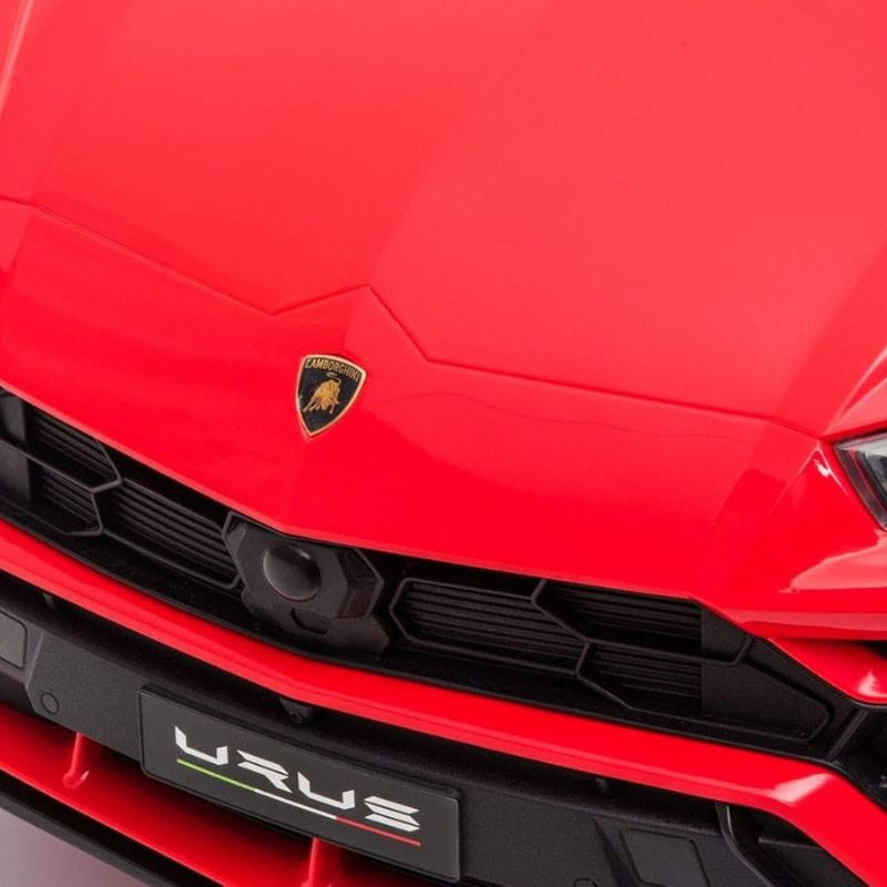 Lamborghini Urus 12V Rojo - Coche eléctrico para niños detalle del capó