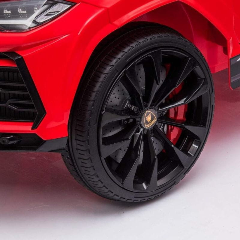 Lamborghini Urus 12V Rojo - Coche eléctrico para niños detalle de la rueda