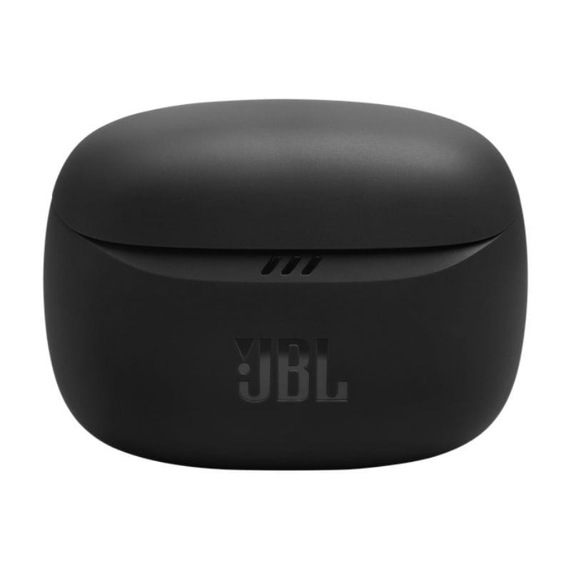 JBL Tune Buds 2 Black imagem frontal do estojo de carregamento