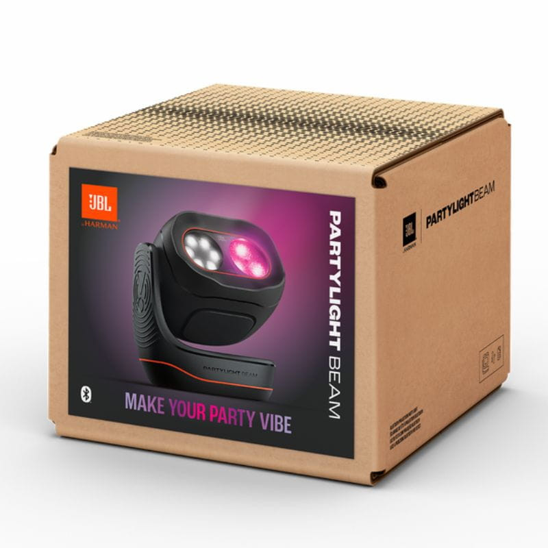 JBL PartyLight Beam LED RGB Proyector de luz para JBL PartyBox imagen de la caja