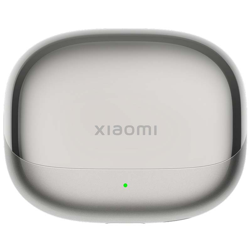 Xiaomi Buds 5 Pro Gris con estuche de carga - vista frontal