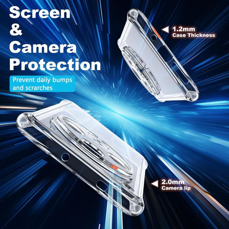 Oppo Find X5Pro 5G Capa Premium Anti-Choque Proteção transparente do ecrã e da câmara