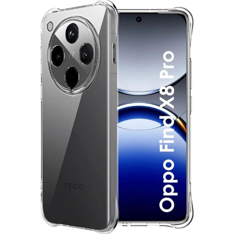 Coque Antichoc Premium pour Oppo Find X5 Pro 5G Transparent