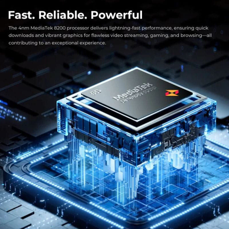 Oukitel WP200 Pro 5G 24GB/1TB Preto processador mediatek