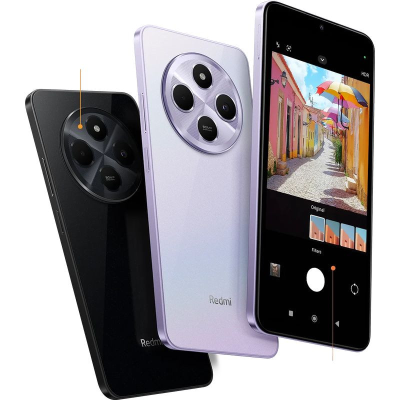 Caméras de Xiaomi Redmi A4 5G 4 Go/128 Go Violet
