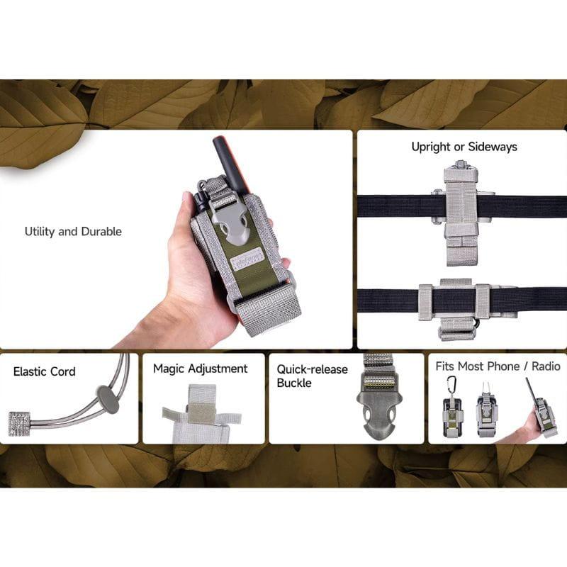 Capa Tática Universal Molle Holster Ulefone  características