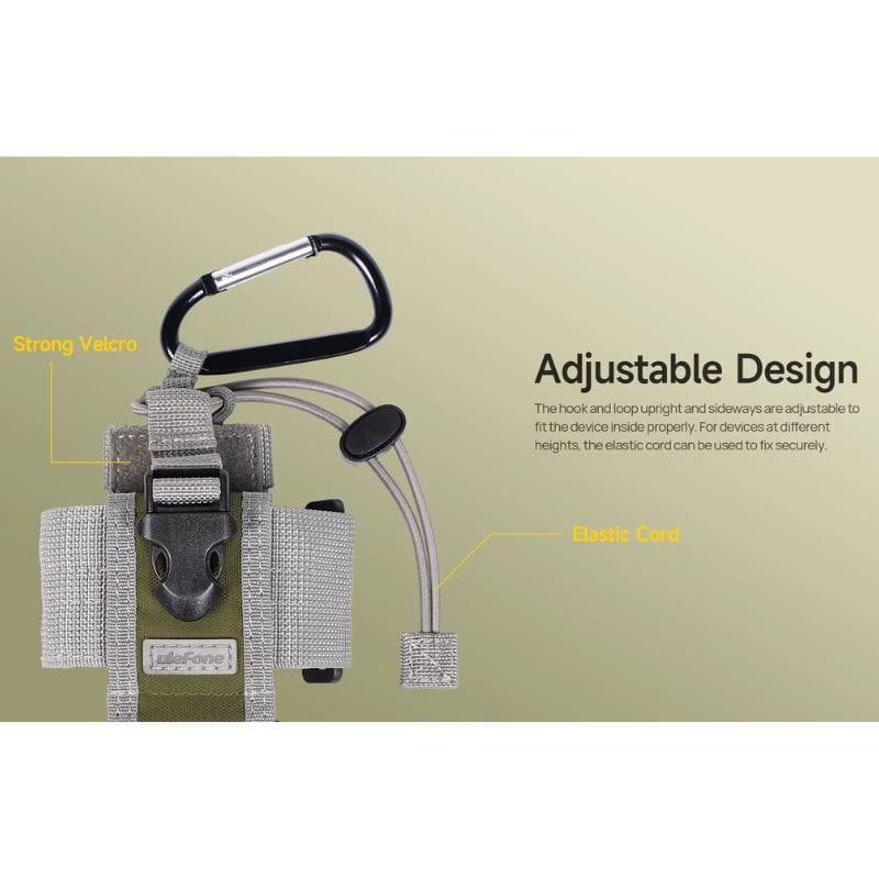 Capa Tática Universal Molle Holster Ulefone design ajustável