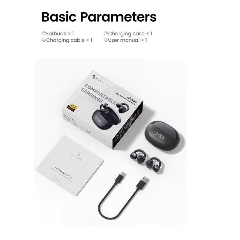 Haylou Airfree - Conteúdo da caixa