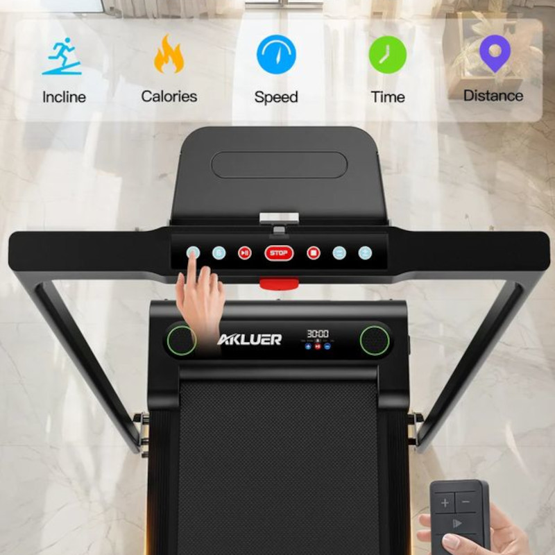 Pantalla de Cinta de correr Plegable Akluer 480B