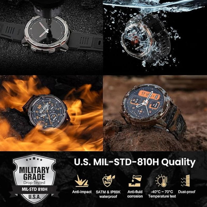 Kospet Tank T3 Ultra 2 Edición Especial Negro - Reloj inteligente características